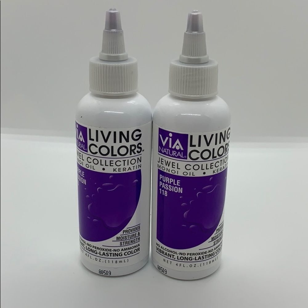 NWT Via Natural Living Colors Purple Passion
